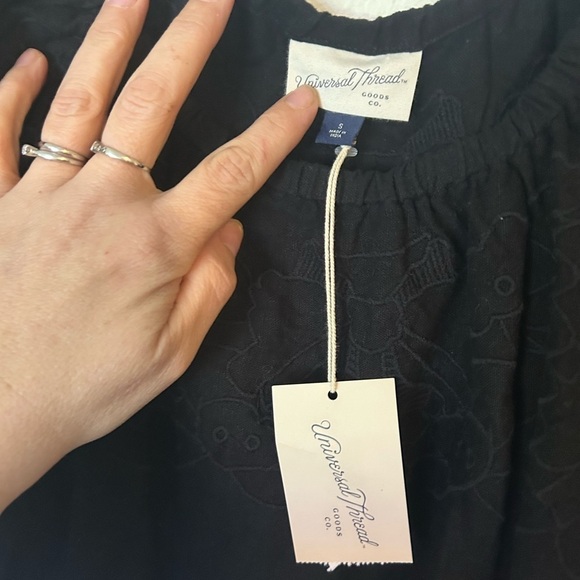 NWT Women's Openword Puff Elbow Sleeve Blouse Size Small - Picture 6 of 10